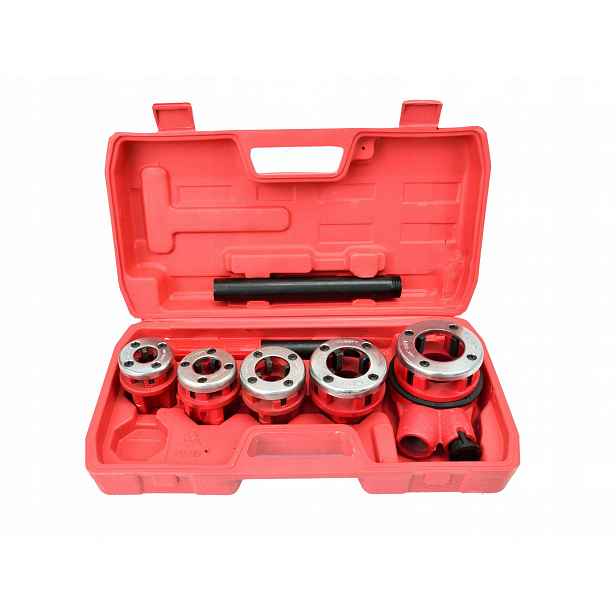 Závitník na trubky 3/8"-1,1/4" Ocelové hydraulické nástavce Set 5 ks