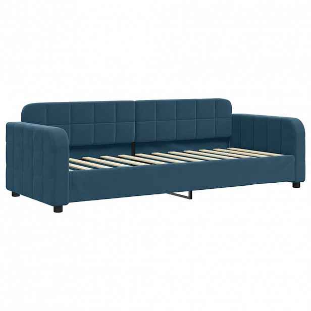 vidaXL Válenda modrá 80 x 200 cm samet