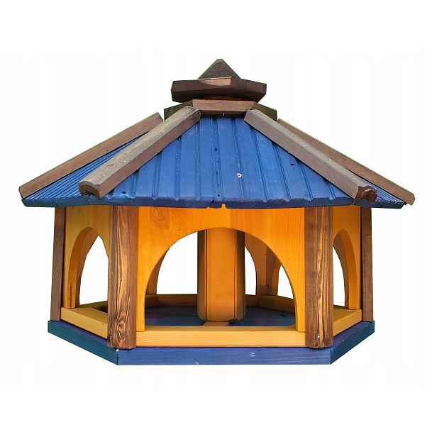 Krmítko pro ptáky dřevo s náplní Krmítka KW60