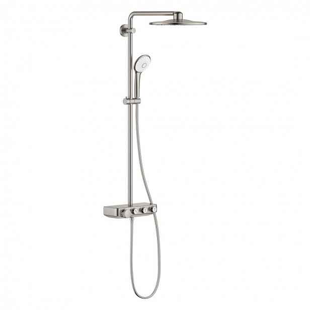 Grohe Euphoria SmartControl - Sprchový set 310 Duo s termostatem, 3 proudy, supersteel 26507DC0