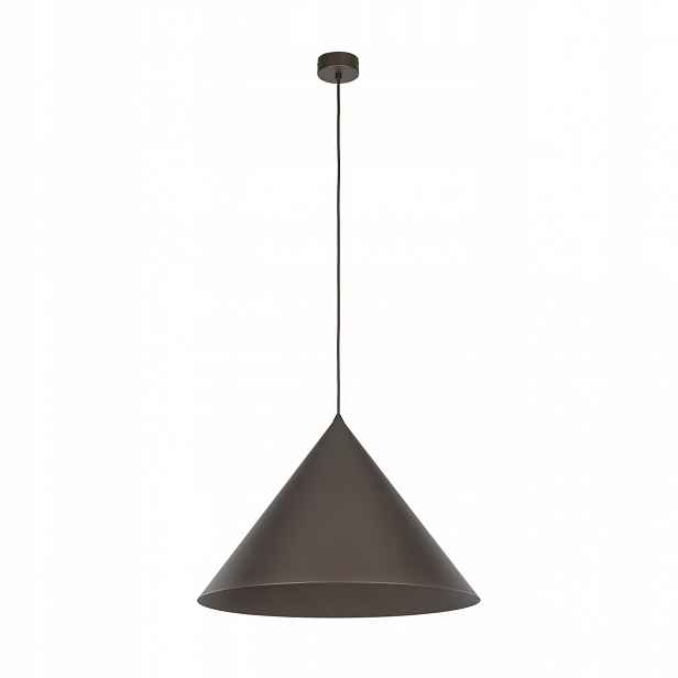 Závěsná lampa Cono XL hnědá 1xE27 Stylové Osvětlení Obývacího Pokoje IP20