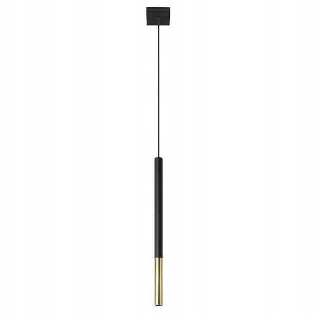 Závěsná lampa Mozaica 1 černá/zlatá