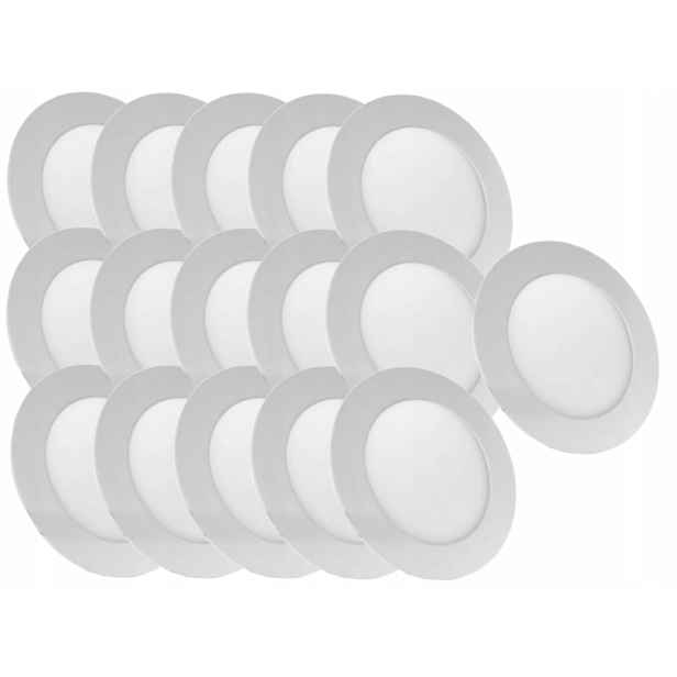 16 x Halogenová stropní lampa 6W Led Panel Stropní Svítidlo pro závěsný strop