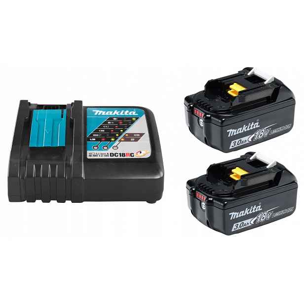 Makita Sada Akumulátor 3Ah 2KS Nabíječka DC18RC