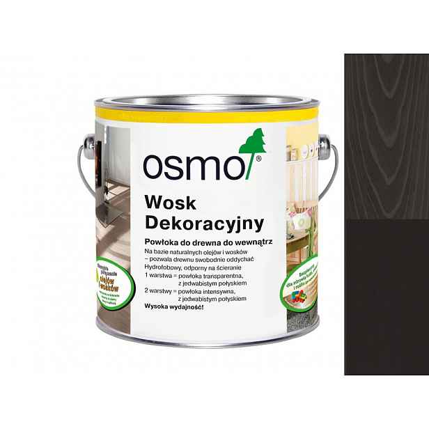 Osmo 3169 vosk Černý 0,75L