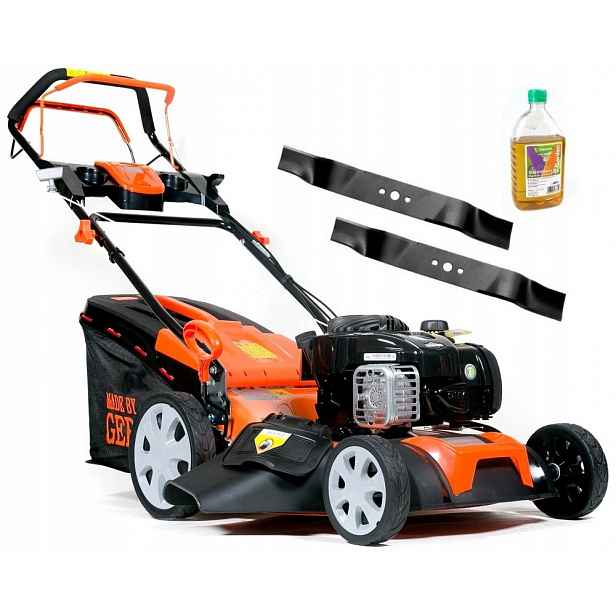 Benzínová sekačka German s pohonem 8v1 46 cm, motor Briggs 500