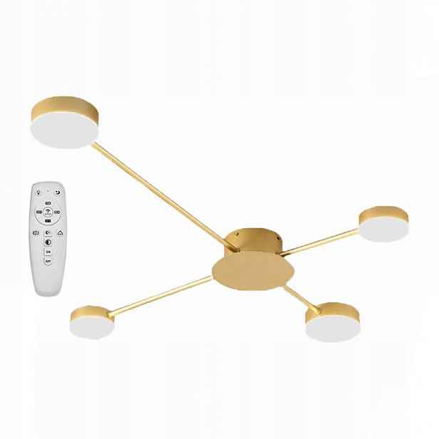 Stropní Svítidlo Moderní Gold Led APP520-4C Zlatá