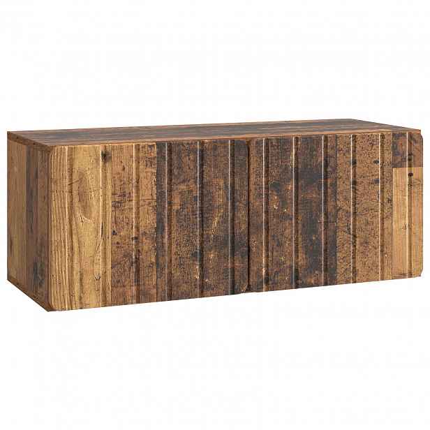 vidaXL Nástěnná TV skříň 78,5 x 31 x 30 cm Staré dřevo