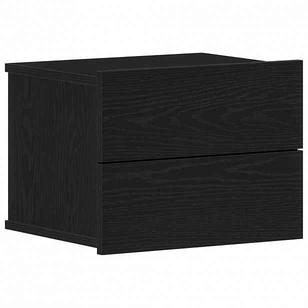 vidaXL Noční skříňka Černý dub 40 x 30 x 30 cm Kompozitní dřevo