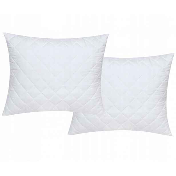 2 x Polštář 70 × 90, Antialergický, Prošívaný, Tlustý Zip