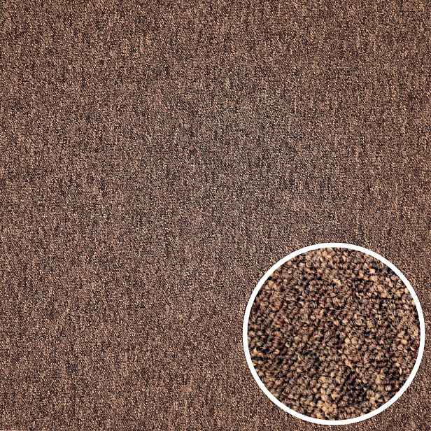 Metrážový koberec Classica 392, zátěžový, na míru, šíře 4m, hnědá, ab (mřížka), chodba / předsíň, Condor Carpets
