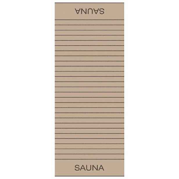 Plážová osuška Balance Sauna 80x200 písková froté 500g/m2 100% bavlna