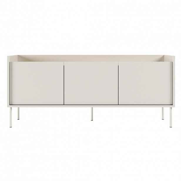 Selsey TV stolek Tovi Bílý / Dekor dub 140/58/36 cm