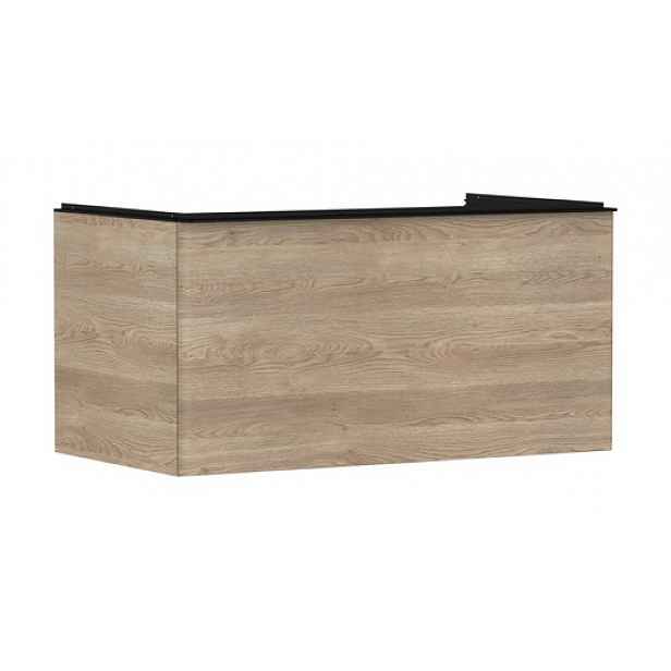 Skříňka pod umyvadlo pod desku Hansgrohe Xelu Q 98x49,5x55 cm přírodní dub 54060670