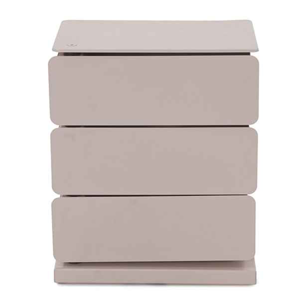 Taupe kovová komoda 37x45x26 cm Joey – Spinder Design