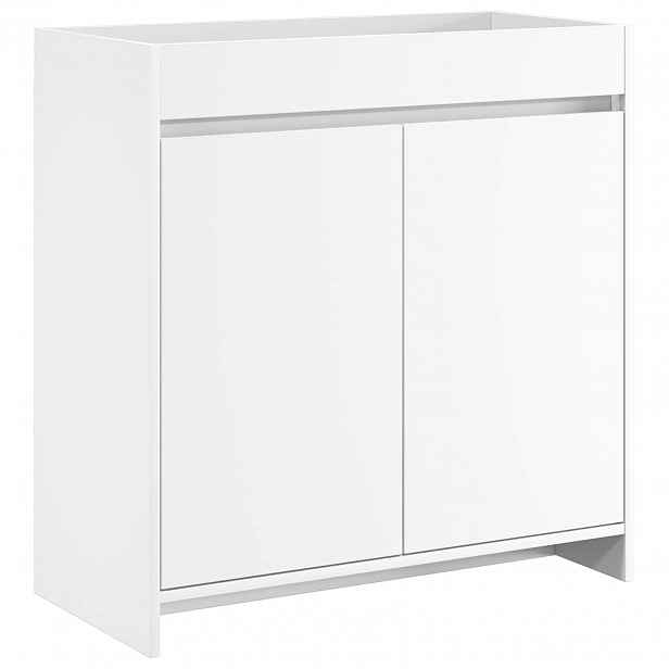 vidaXL Koupelnová skříňka pod umyvadlo Bílá 78,5 x 37,5 x 81 cm