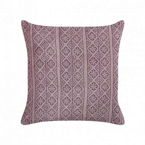 Beliani DEKORATIVNÍ POLŠTÁŘ Růžový 45/45 cm Silybum