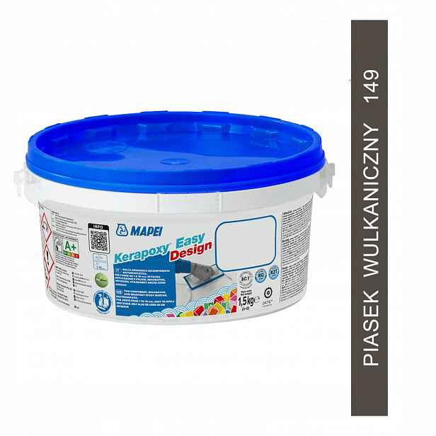 Epoxidová spárovací hmota Mapei Kerapoxy Easy Design 1,5 kg 149 vulkanický písek