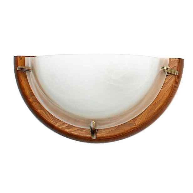Stropní svítidlo plafond 1/2 1X60W dub DUNA