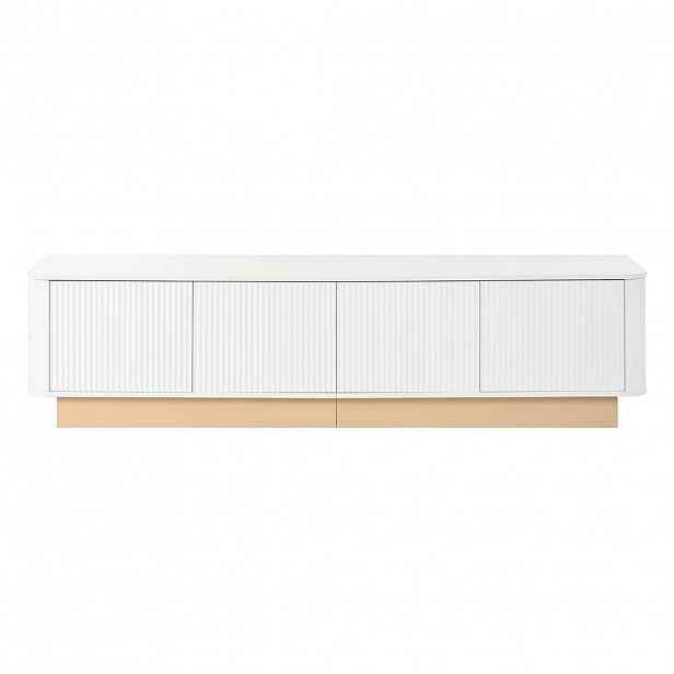 Urban Meuble TV STOLEK dekor dub a lamelový design