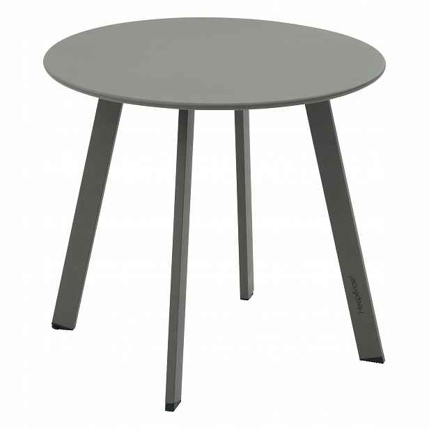 Zahradní Kovový Stolek Ø 70 CM Výška 40 CM Zelený
