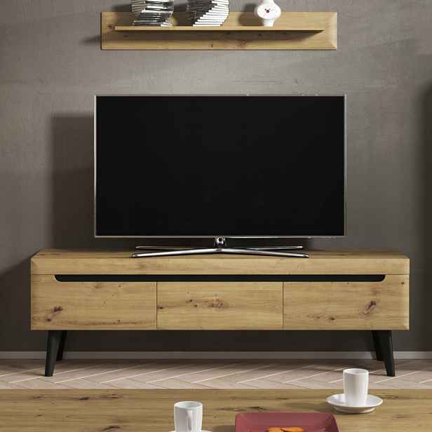 Komodee Moderní Rtv skříňka Sudburry RTV160 Dub Artisan