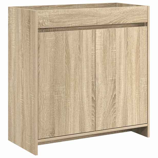 vidaXL Koupelnová skříňka pod umyvadlo Dub sonoma 78,5 x 37,5 x 81 cm