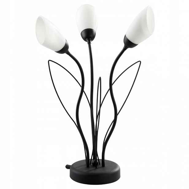 Stolní lampa Gloriosa černá matná 3xG9 Designová Do Obývacího Pokoje Ložnice