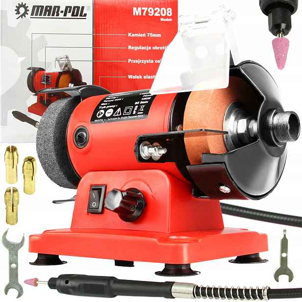 Stolní Bruska Multi Frézka 150W 230V Robustní dílenská domácí