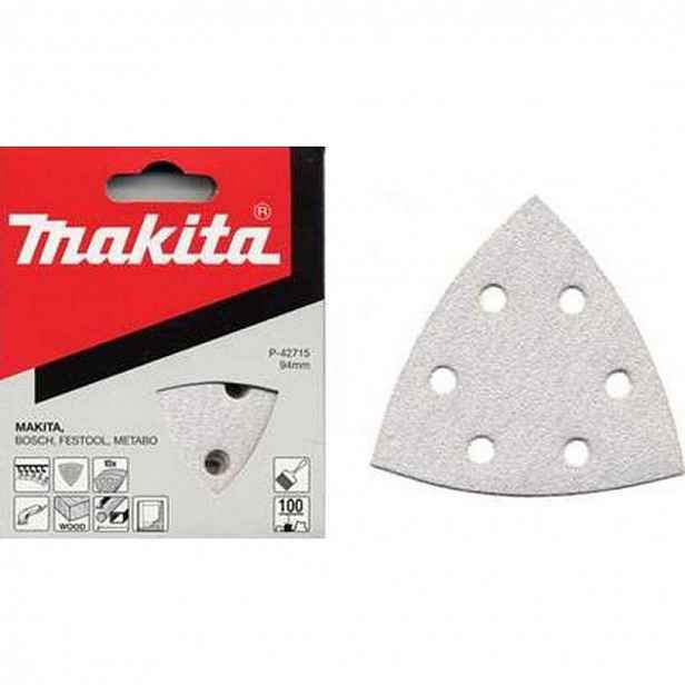 Makita - Brusný papír K120, 94x94 mm, 10 ks P-42721