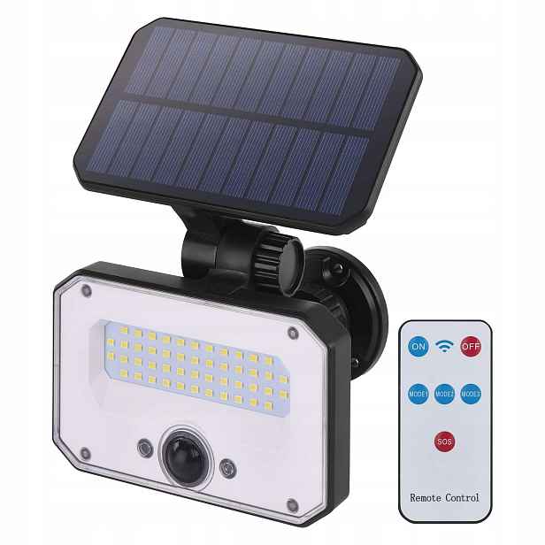 Emos Spilo solární Led reflektor 1500 lm s Pir, černý