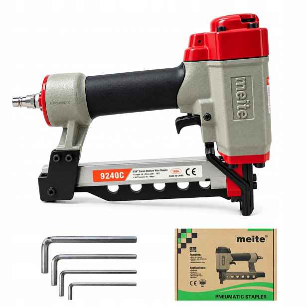 Meite 9240C pneumatická sešívačka typ 92 a H Taker konstrukční truhlářský