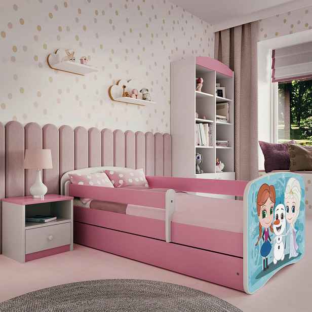 MID.YOU POSTEL PRO DĚTI A MLÁDEŽ 80/160 cm, bílá, pink