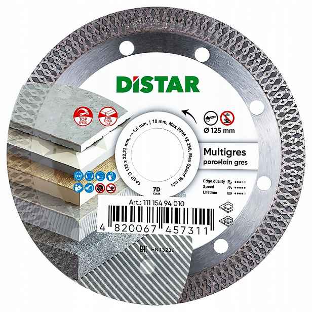 Diamantový kotouč Multigres 125 mm DiSTAR