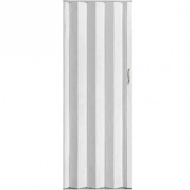 Shrnovací dveře Accordion javor bílý 049