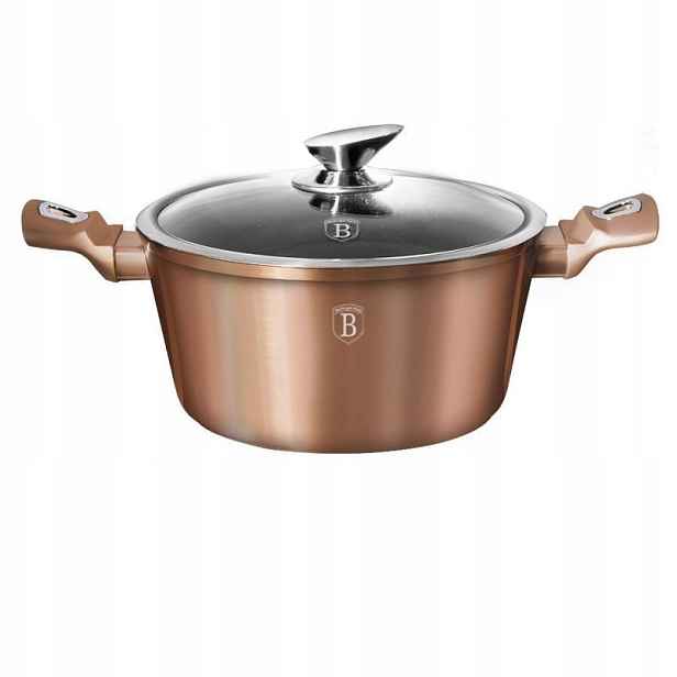 Berlinger Haus Hrnec Hrnec 28 CM Kuchyňská Nádoba Rose Gold BH1516