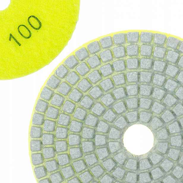 Diamantový kotouč pro broušení keramického slinuté dlažby 100 mm P100 Polax