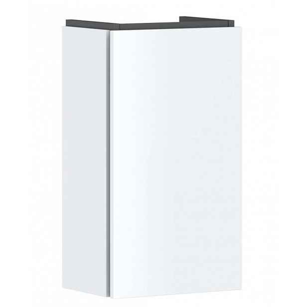 Hansgrohe Xilesa E - Umyvadlová skříňka, 62x34x24 cm, 1 dvířka, panty vpravo, matná bílá 54244700
