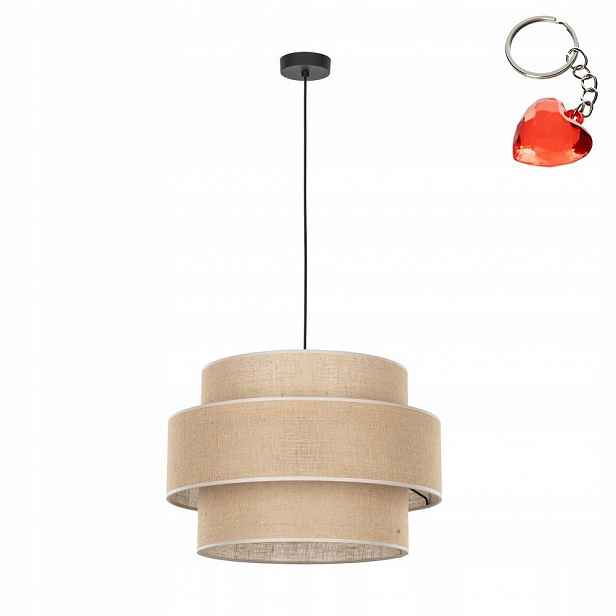 Závěsná stropní lampa Juta Calisto Černá E27 Regulace Tk Lighting
