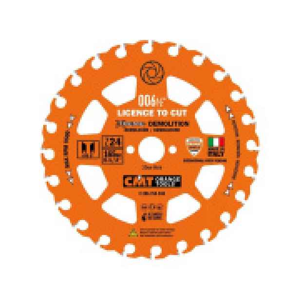 Kotouč pilový pro demoliční práce CMT XTreme D165x2,3 d20 Z24 HW