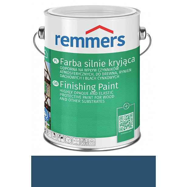 Remmers Deckfarbe barva na dřevo 0,75L Světle Modrá