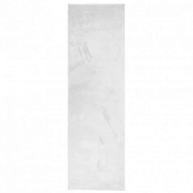 vidaXL Koberec OVIEDO krátký vlas šedý 80 x 250 cm