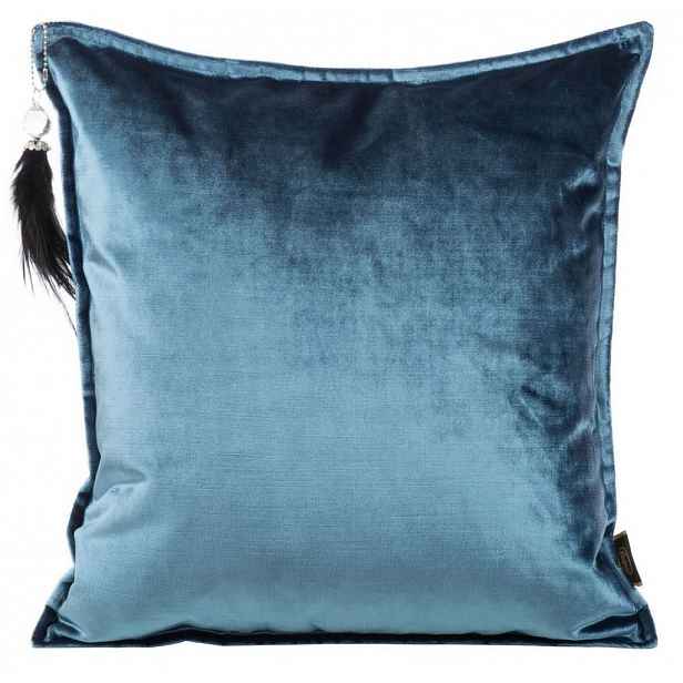 Velvetový Polštář 45x45 S Dekorativním Chvojím