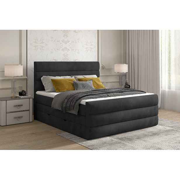 Boxspring Cande Rozměr: 180 x 200 cm, látka: Monolith 97