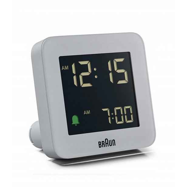 Budík Braun BC09G LCD radio controlled Dcf