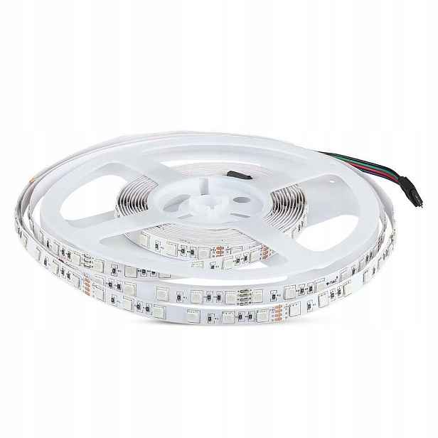 V-tac Led pásek SMD5050 600LED 24V IP20 10mb 7W/m VT-5050 60-IP20-7 Rgb