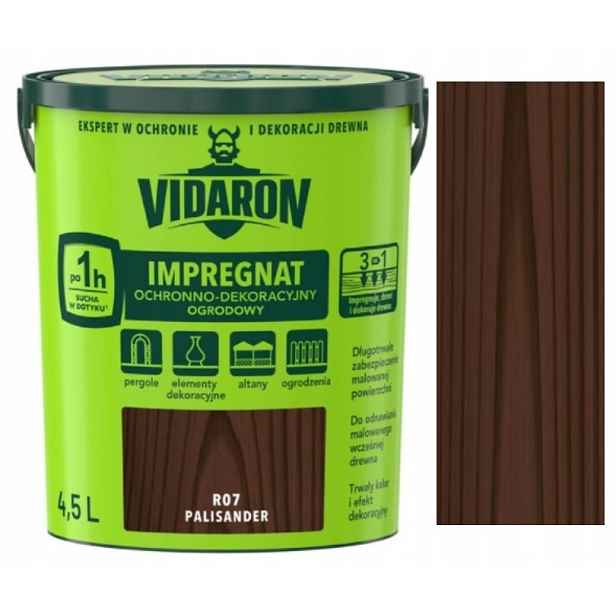 Vidaron Zahradní Impregnace 4,5 L R07 Palisandr