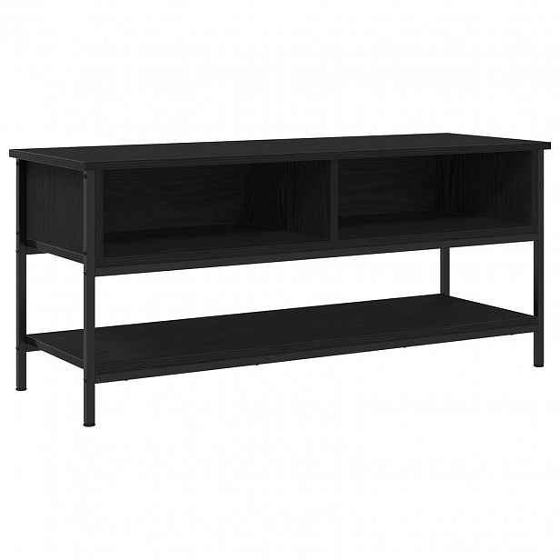 vidaXL Sestava TV skříněk 100 x 35 x 45 cm Černý dub Kompozitní dřevo