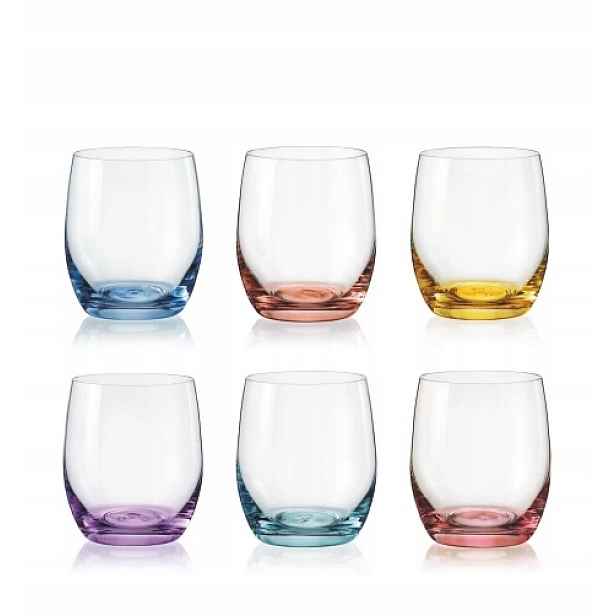Crystalex Sklenice Club Spectrum 300 ml, 6 ks