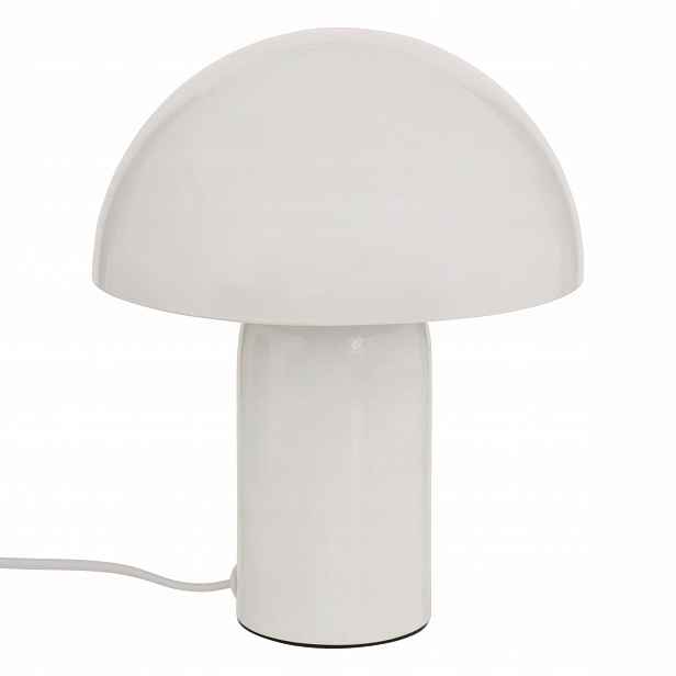 Lampa Houba Lito Výška 24.5 CM Kov Bílá Závit E27